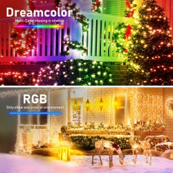 Color Changing Globe String Lights 33FT Compatible with Alexa Google Home Indoor Outdoor USB RGB String Lights with Remote 66 LEDs LUMIMAN Music Smart Fairy Lights for Party Bedroom Wedding 5V
